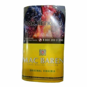 Табак для самокруток MAC BAREN 40 гр - ORIGINAL VIRGINIA 