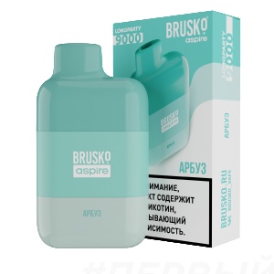 Одноразовый Pod BRUSKO LONGPARTY 9000 - Арбуз