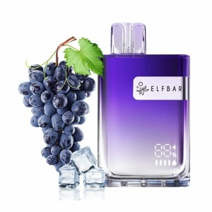 Одноразовый POD Elf Bar CR8000 - Ледяной Виноград