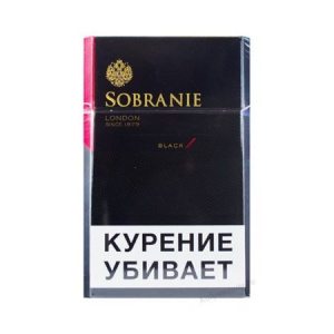 Сигареты с/ф SOBRANIE ЧЕРНЫЕ MT