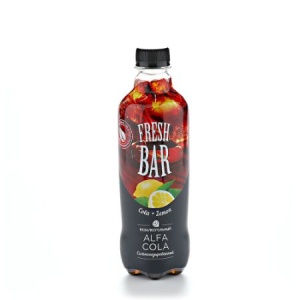 Газ.напиток FRESH BAR Альфа Кола 0,48л (М)
