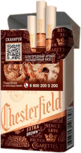 Сигареты с/ф CHESTERFIELD AROMA BROWN