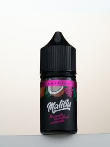 Жидкость MALIBU PREMIUM Salt - Малиново-Кокосовый Милкшейк, 30 мл