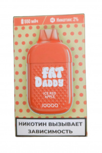 Одноразовый POD YCO FAT Daddy 10000 - Red Apple Ice