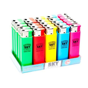 Зажигалка с пьезоэлементом SKY RS-03*25
