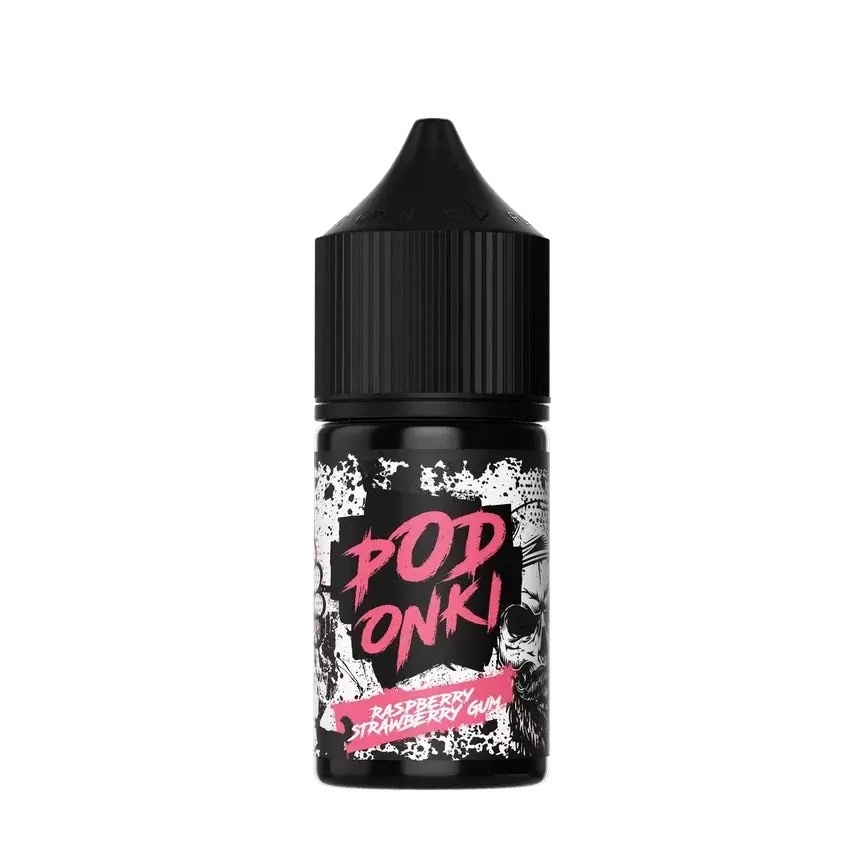 Жидкость Podonki V1 SALT - Raspberry Strawberry Gum МТ