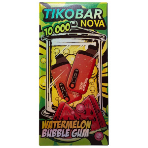 Одноразовый Pod Tikobar NOVA X10000 - Watermelon Bubble Gum