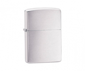 Зажигалка бензиновая ZIPPO 200 Brushed Chrome