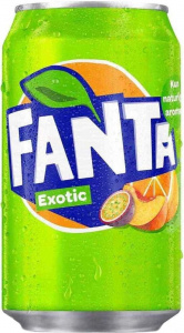 Газ.вода Fanta Exotic 330 мл ж/б (М)