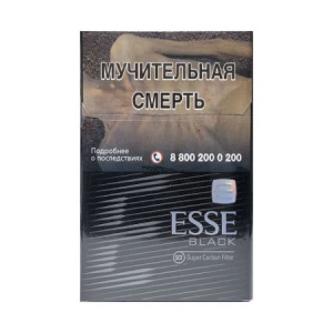 Сигареты с/ф ESSE SS Black  