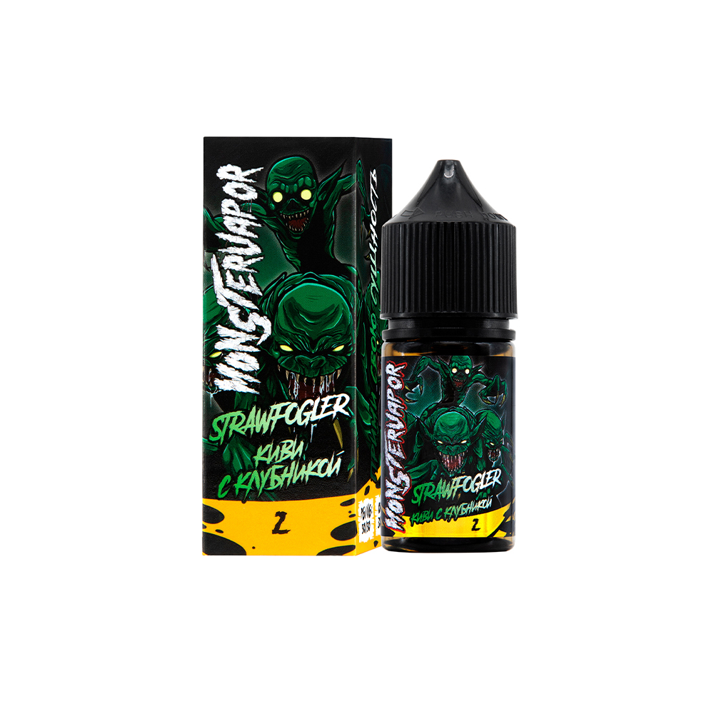 Жидкость Monstervapor Salt - STRAWFOGLER (киви с клубникой), 10 мл