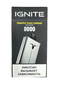 Одноразовый Pod IGNITE 8000 V80 - Pineapple Peach Lemonade