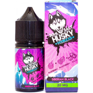 Жидкость Husky Salt Double Ice - Siberian Black