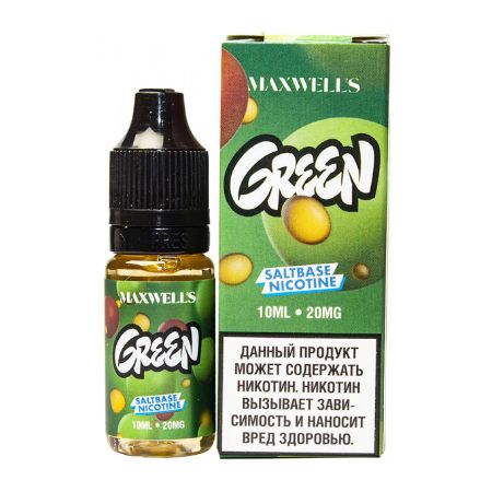 Жидкость Maxwells SALT - Green, 10 мл