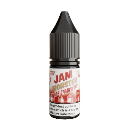 Жидкость Jam Monster SALT - Pb &amp; Strawberry, 10 мл (МТ)