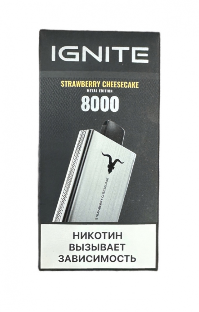 Одноразовый Pod IGNITE 8000 V80 - Strawberry Cheesecake