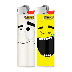 Зажигалка газовая Bic J3 Декор