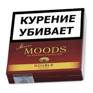 Сигариллы с/ф Moods Mini Double Filter 20 (шт)