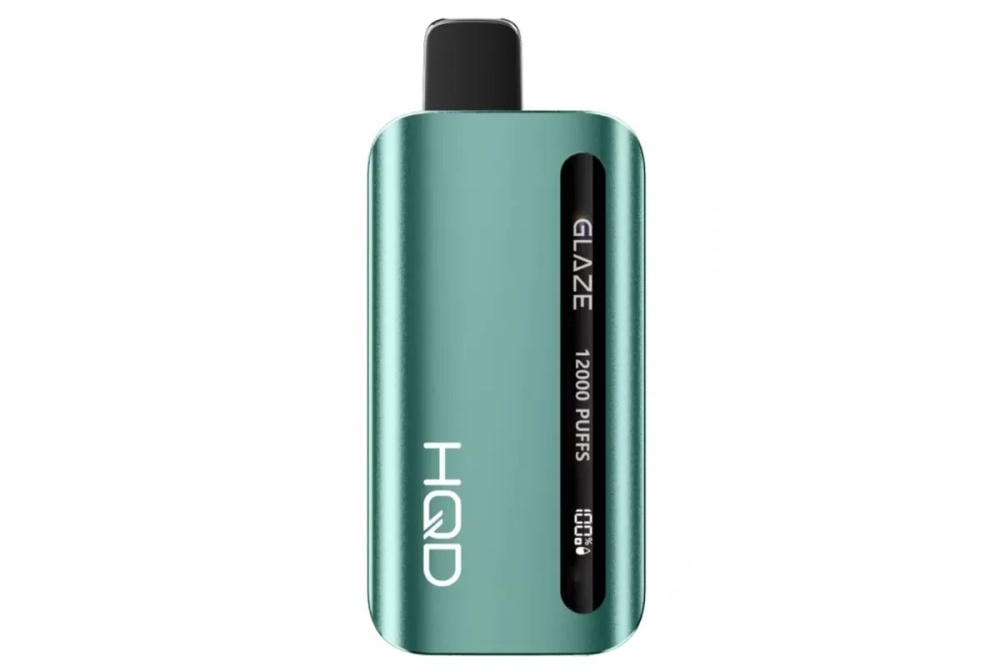 Одноразовый POD HQD GLAZE - Мятная Жвачка