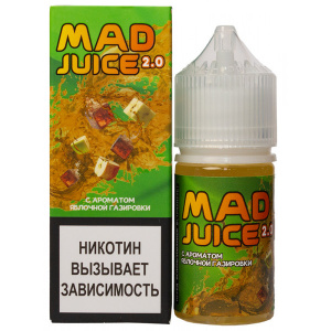 Жидкость MAD JUICE 2.0 Salt - Яблочная Газировка, 30 мл