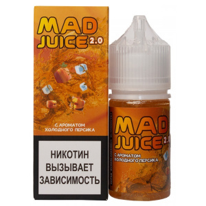 Жидкость MAD JUICE 2.0 Salt - Холодный Персик, 30 мл