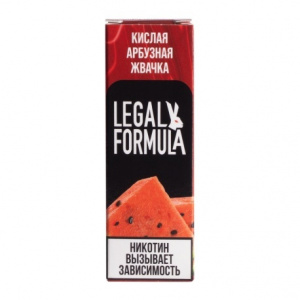 Жидкость LEGAL FORMULA - Кислая арбузная жвачка, 10 мл