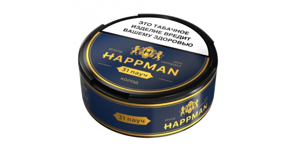 Жевательный табак HAPPMAN Slim Compact (13гр) - Cherry