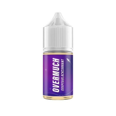 Жидкость Overmuch Salt - Grape &amp; Blackcurrant (МТ)