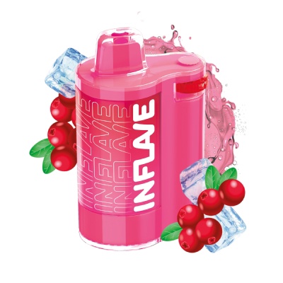 Одноразовый POD INFLAVE SPIN 8000 - Клюквенная Содовая