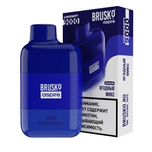 Одноразовый Pod BRUSKO LONGPARTY 9000 - Ягодный микс