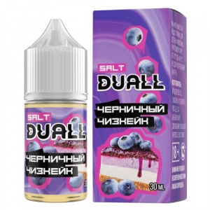 Жидкость DUALL SALT - Черничный Чизкейк, 30 мл