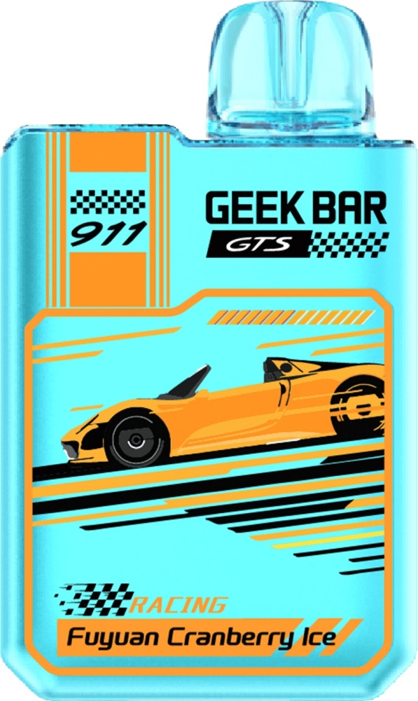 Одноразовый Pod Geek Bar 911 - Клюква Лёд
