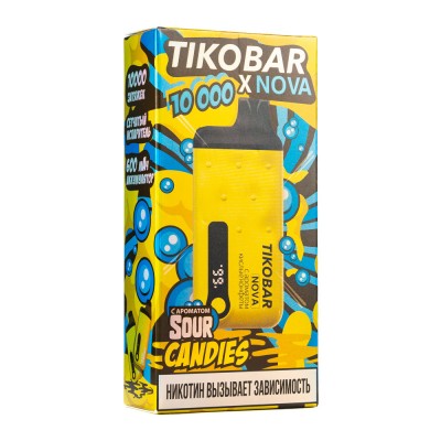 Одноразовый Pod Tikobar NOVA X10000 - Sour Candies