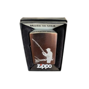 Зажигалка бензиновая ZIPPO 200 FISHERMAN