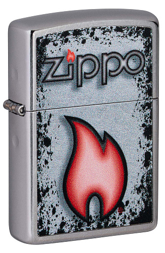 Зажигалка бензиновая ZIPPO 32 FLAME DESIGN