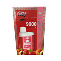Одноразовый POD CITY KING9000 Яблоко персик Одноразовый POD CITY KING9000 Яблоко персик