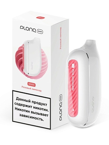 Одноразовый POD PLONQ MAX - Розовый лимонад