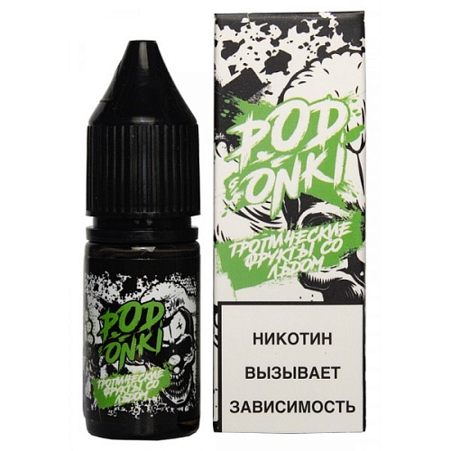 Жидкость Podonki V1 SALT - Tropical Fruets Ice, 10 мл
