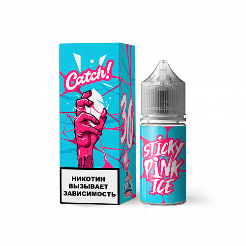 Жидкость CATCH RELISH Salt - Sticky Pink Ice, 10 мл