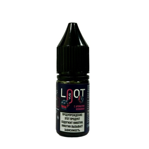 Жидкость VLIQ LOOT Salt - Холодная Клубника и Вишня, 10 мл