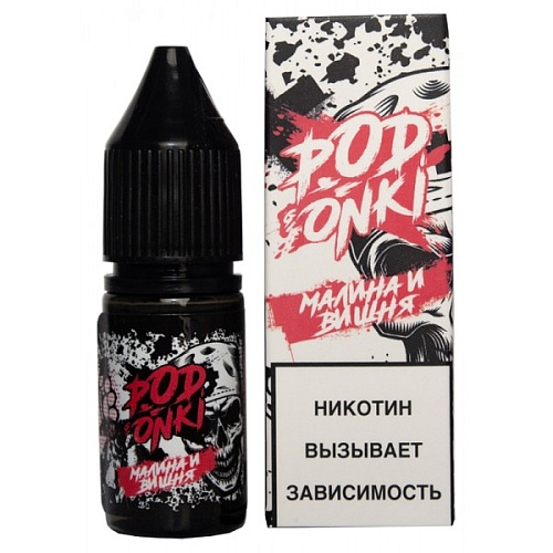 Жидкость Podonki V1 SALT - Raspberry Cherry, 10 мл