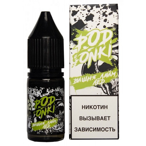Жидкость Podonki V1 SALT - Cherry Lime Ice, 10 мл