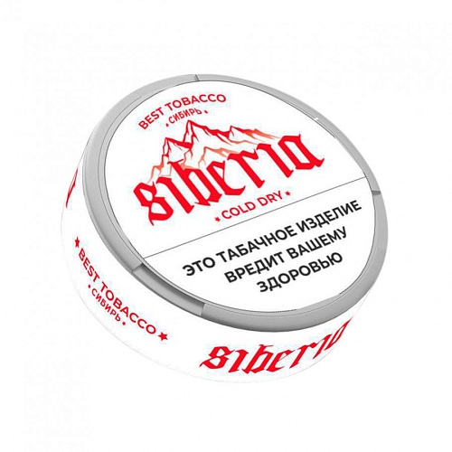 Жевательный табак Siberia Cold Dry (13гр)